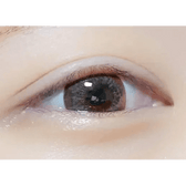 LensTown Silimedi Palm Brown — single-eye close-up showing the contact lens appearance