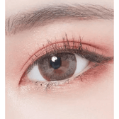 LensTown Silimedi Palm Gray — single-eye close-up showing the contact lens appearance