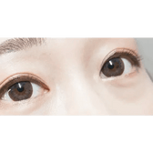 LensTown Silimedi Palm Gray — both eyes wearing the contact lenses