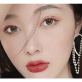 LensTown Tobetter Big Brown — model portrait showing the contact lens look