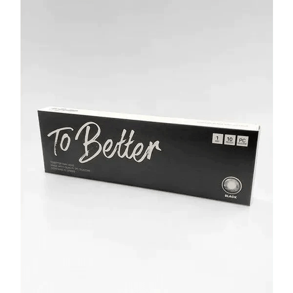 LensTown Tobetter Black 1day (10p) — contact lens packaging