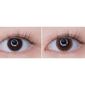 LensTown Unisome Brown — contact lens appearance comparison