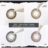 LensTown Vocati Brown — contact lens product information graphic
