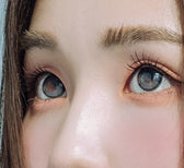 LensVery Anreen Ash Gray colored contact lens, 13.1mm graphic diameter, Monthly wear