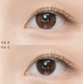 LensVery Anreen Brown Choco colored contact lens, 13.1mm graphic diameter, Monthly wear