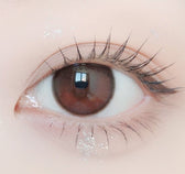 LensVery Anreen Brown Choco colored contact lens, 13.1mm graphic diameter, Monthly wear