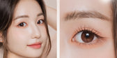LensVery Anreen Brown Choco colored contact lens, 13.1mm graphic diameter, Monthly wear
