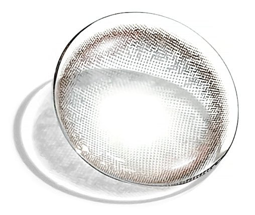 LensVery Blurry Dusty Gray colored contact lens, 13.3mm graphic diameter, Monthly wear