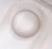LensVery Rose Moon Cotton Gray colored contacts - lens-pattern view