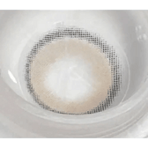 LensVery Silhouette2 Cream Beige Brown — close-up of the contact lens design
