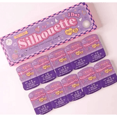 LensVery Silhouette Gray (10p) — contact lens packaging