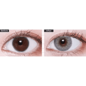 LensVery Silhouette1 Gray — contact lens appearance comparison