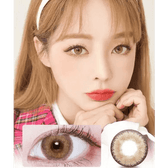 LensVery Silhouette Hazel (10p) — model portrait showing the contact lens look