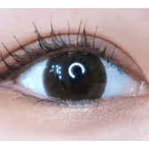 LensVery Sydney Brown (10p) — single-eye close-up showing the contact lens appearance