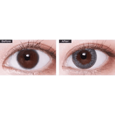 LensVery Sydney Gray (10p) — contact lens appearance comparison