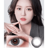 LensVery Sydney Gray (10p) — model portrait showing the contact lens look