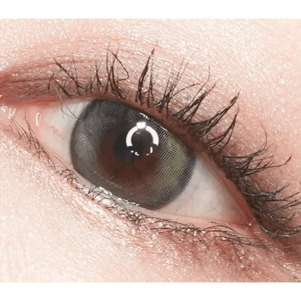 LensVery Wish Ring 1Day Olive Green (10p) colored contact lens, 13.1mm graphic diameter, Daily wear