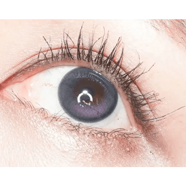 LensVery Wish Ring 1Day Violet (10p) colored contact lens, 13.1mm graphic diameter, Daily wear