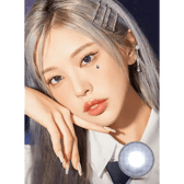 LensVery Wish Ring 1Day Violet (10p) colored contact lens, 13.1mm graphic diameter, Daily wear
