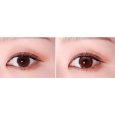 LensVery Wish Ring Beige colored contact lens, 13.1mm graphic diameter, Monthly wear