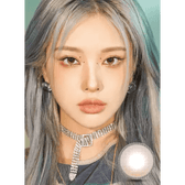 LensVery Wish Ring Beige colored contact lens, 13.1mm graphic diameter, Monthly wear