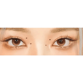 LensVery Wish Ring Beige colored contact lens, 13.1mm graphic diameter, Monthly wear
