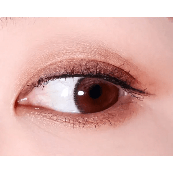 LensVery Wish Ring Beige colored contact lens, 13.1mm graphic diameter, Monthly wear