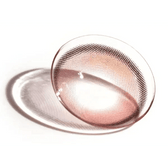 LensVery Wish Ring Beige colored contact lens, 13.1mm graphic diameter, Monthly wear