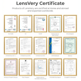 LensVery Wish Ring Olive Green colored contact lens, 13.1mm graphic diameter, Monthly wear