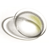 LensVery Wish Ring Olive Green colored contact lens, 13.1mm graphic diameter, Monthly wear