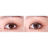 LensVery Wish Ring Olive Green colored contact lens, 13.1mm graphic diameter, Monthly wear