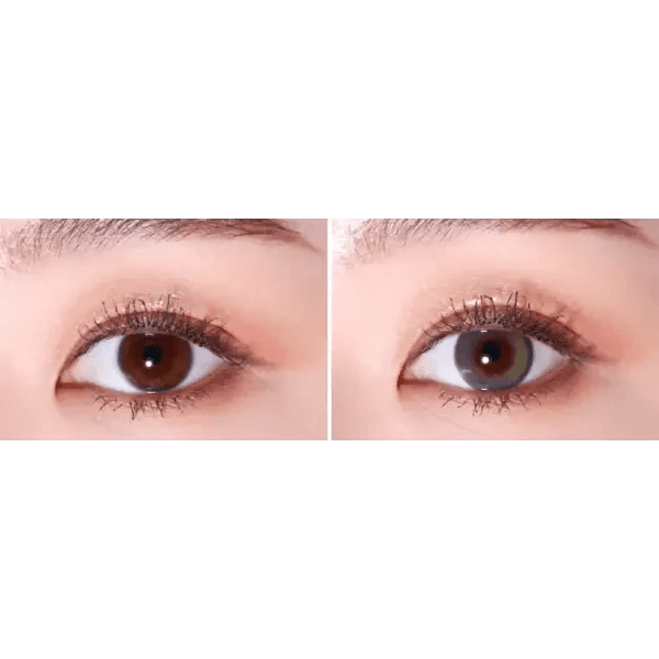 LensVery Wish Ring Olive Green colored contact lens, 13.1mm graphic diameter, Monthly wear