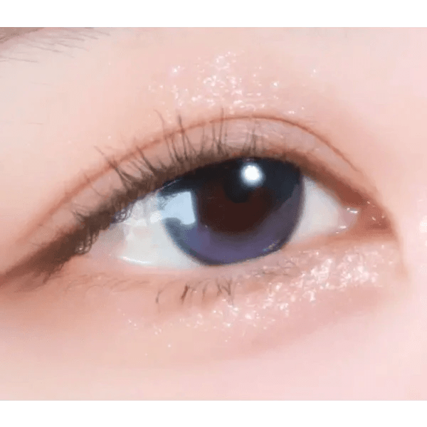 LensVery Wish Ring Violet colored contact lens, 13.1mm graphic diameter, Monthly wear