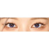 LensVery Wish Ring Violet colored contact lens, 13.1mm graphic diameter, Monthly wear