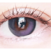 LensVery Wish Ring Violet colored contact lens, 13.1mm graphic diameter, Monthly wear