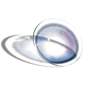LensVery Wish Ring Violet colored contact lens, 13.1mm graphic diameter, Monthly wear
