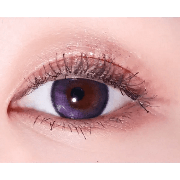 LensVery Wish Ring Violet colored contact lens, 13.1mm graphic diameter, Monthly wear
