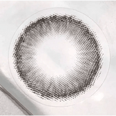 LensVery Wonder Eye Circle Gray — close-up of the contact lens design