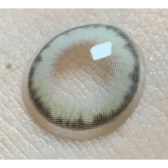 LensVery Wonder Eye Deep Gray — close-up of the contact lens design