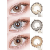 LensVery Wonder Eye Hazel (10p) — contact lens appearance comparison