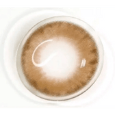 LensVery Wonder Eye Hazel — single-eye close-up showing the contact lens appearance