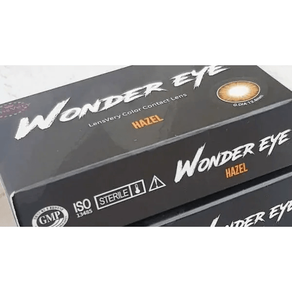 LensVery Wonder Eye Hazel — contact lens packaging