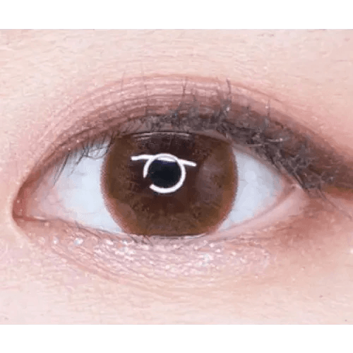 LensTown Lighly Classic Light Brown (20p) colored contact lens, 13.6mm graphic diameter, Daily wear