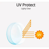 LensTown Lighly Clear 1day (10p) — contact lens product information graphic
