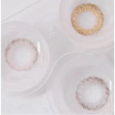 LensTown Lighly Lily Brown (20p) — contact lens product information graphic