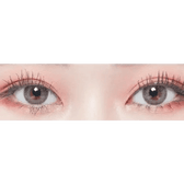 LensTown Lighly Lily Marry Gray (20p) — both eyes wearing the contact lenses