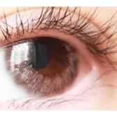LensTown Lighly Lily Marry Pink (20p) — single-eye close-up showing the contact lens appearance