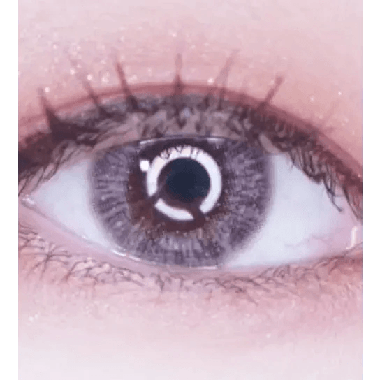 LensTown Lighly Lily Marry Pink (20p) — single-eye close-up showing the contact lens appearance