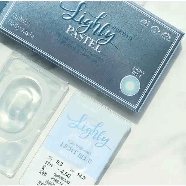 Lighly Pastel Light Blue 13.4mm (2p)
