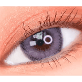 LensTown Lighly Rose Berry (30p) — single-eye close-up showing the contact lens appearance
